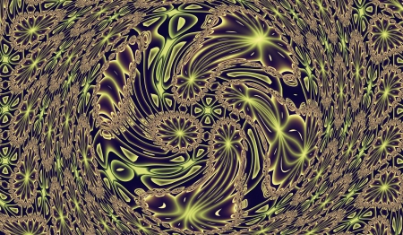 Original pattern design, abstract psychedelic art, happy danceの写真素材