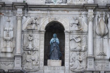 Ruins of St. Paulâsの写真素材