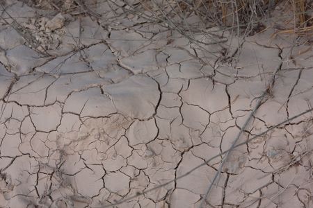 Desert landscape, Negev, Israelの写真素材