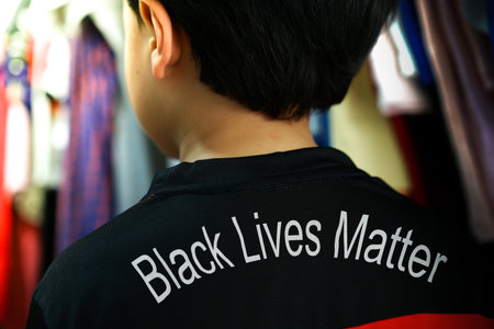 boy shirt screen Black live matter