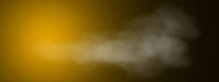 gold with orange light and glitter in black dark backgroundの写真素材