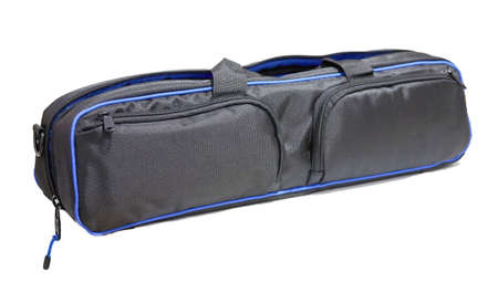 long zip bag for luggageの写真素材