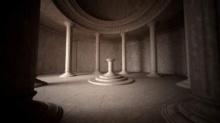 ancient interiorの写真素材