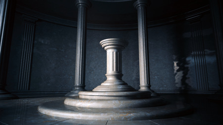 ancient interiorの写真素材