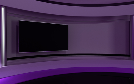 Studio The perfect backdrop for any green screen or chroma key video production.の写真素材