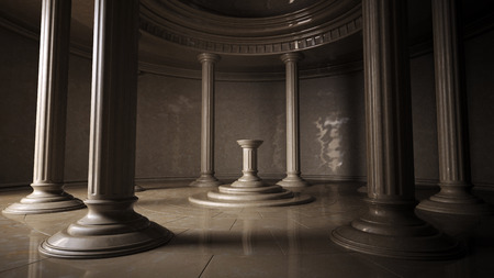 ancient interiorの写真素材