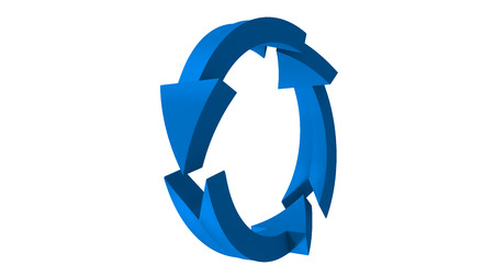 Arrows. 3D arrows. 3D rendering. 3D illustrationの写真素材
