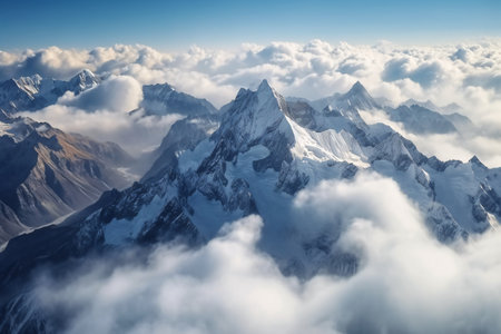 Beautiful mountains landscapes in Cordillera Blanca, Peru, South Americaの素材