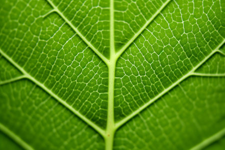 green leaf texture macro close up abstract background high quality big size printの素材