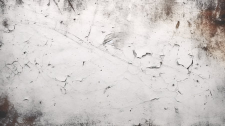 Grunge white wall texture. Abstract background for design with copy space.の素材
