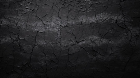 Black background with cracks. Grunge texture. Dark background.の素材