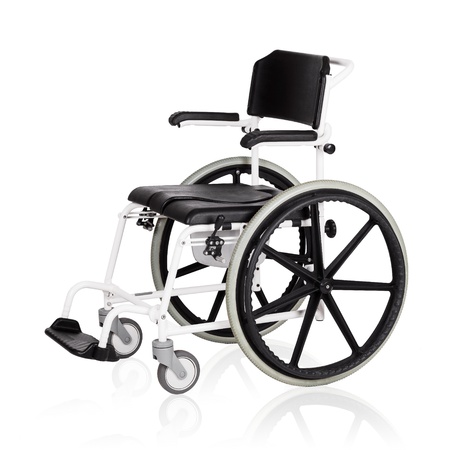 Vehicle for handicapped persons - wheelchair の写真素材