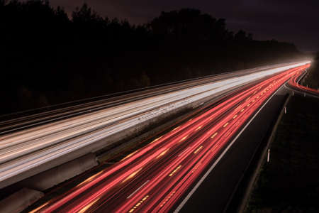 highway at night