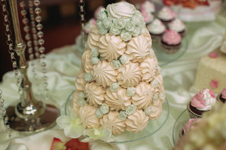 sweets at a wedding table
