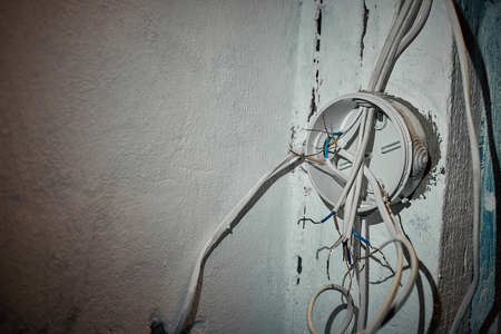 installation of new electrical wiring in the house