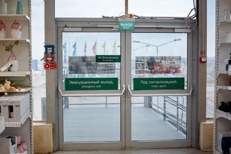 SAMARA, RUSSIA - MAY 07, 2018: Interior of the Ikea store . IKEA is the worlds largest furniture retailer.のeditorial素材