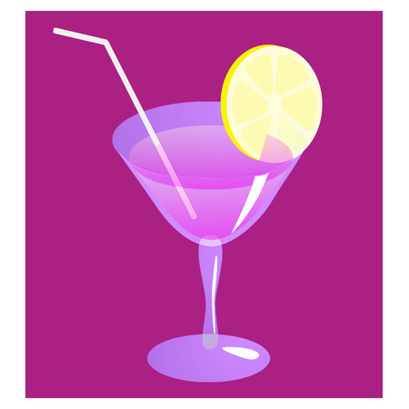 goblet martiniのイラスト素材