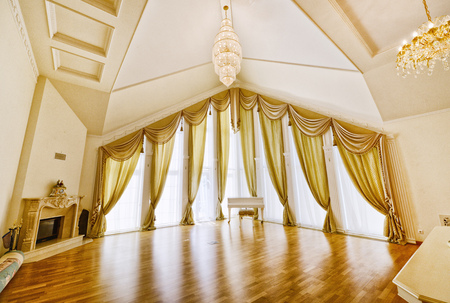 Living room interior in modern house.の写真素材
