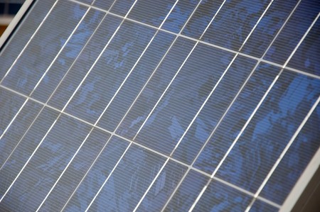 solar panels with photovoltaic cells