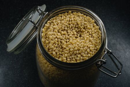 Pasta in the form of small stars for childrenの写真素材