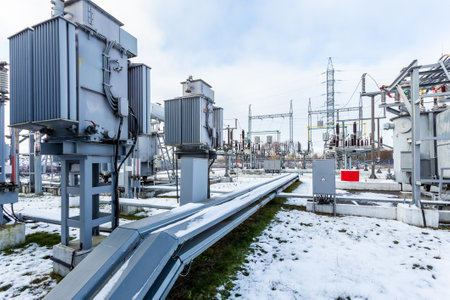 Electrical transformer, equipment for stepping up or stepping down voltage, high voltage power plant