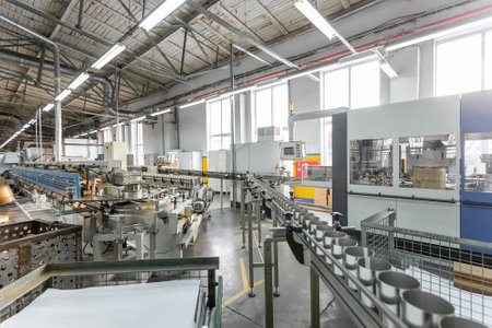 Conveyor cans, automated line