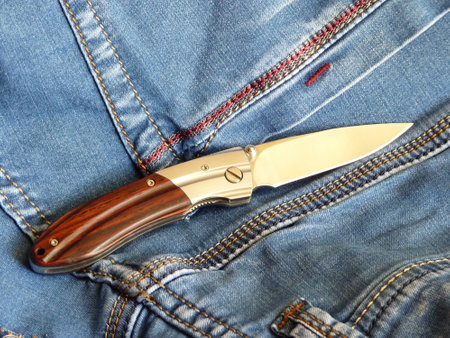 Penknife for the hidden carryingの写真素材