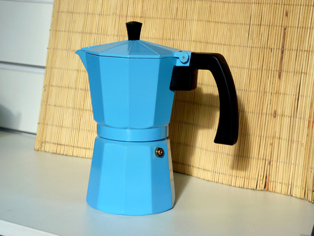 coffee maker of geyzerny typeの写真素材