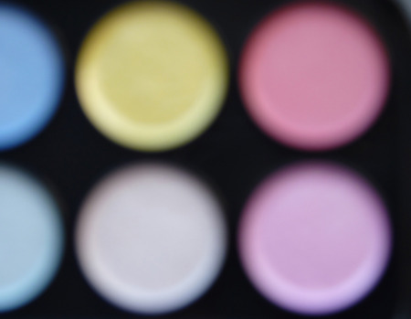 indistinct background set of water color paints in nacreous tonesの写真素材