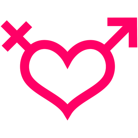 Love and sex iconのイラスト素材