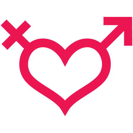 Love and sex iconのイラスト素材