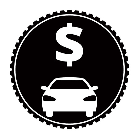 Car service - repair, sell, buy iconのイラスト素材