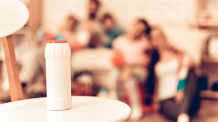 Washing Powder Soft Focus Family Cleaning. Mother with Kids Washing at Home. Cleaning Day Concept. Kids Helping House Chores. Parent Concept. Domestic Concept. Washing Powder. Close up.の写真素材
