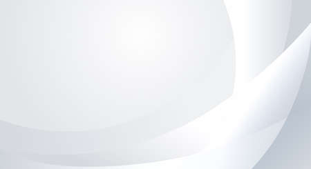 Modern abstract circles overlap with light and shadow against a background of white, gray and blue. Vector illustrationのイラスト素材