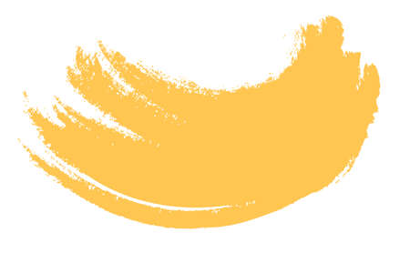 Yellow, orange abstract pattern, watercolor brush stroke texture, grunge style.のイラスト素材