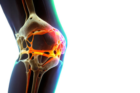 Knee meniscus, knee injury. Advice from a surgeon's doctor. medical posterの写真素材