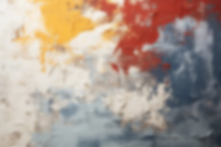Blurred Art background, blending watercolor paints.の写真素材