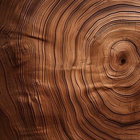 Top view of wood for background, dark wooden surface with natural pattern and color, abstract backgroundの素材