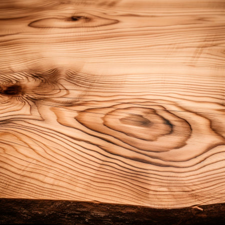 Top view of wood for background, light wooden surface with natural pattern and color, abstract backgroundの素材