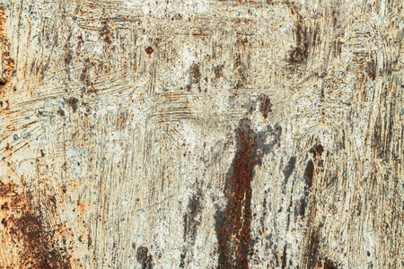 Cracked paint on metal surface. metal texture with rustの写真素材
