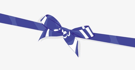 Vector gift bow isolated. Design elementのイラスト素材