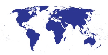 High detailed world map 8000x4082.Separate layersのイラスト素材