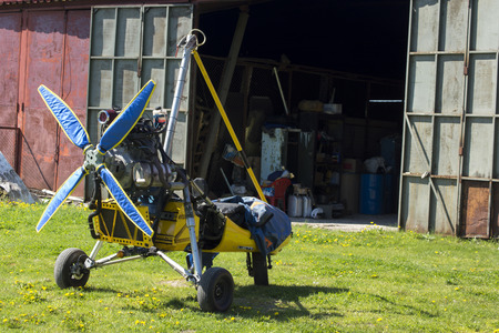 Powered Paragliderのeditorial素材