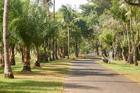 Bali Island Nusa Dua Gardens Parks.の写真素材