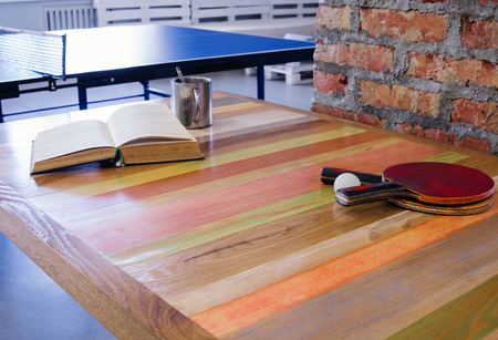 Fragment of modern office interiorの写真素材