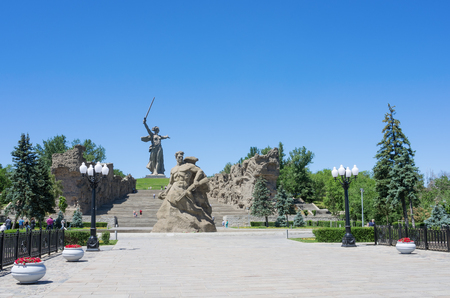 Volgograd, Russia - June 7, 2018: Monumentのeditorial素材