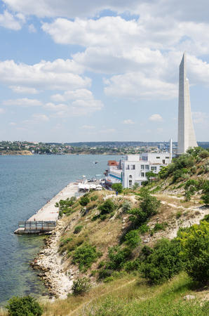 Russia, the peninsula of Crimea, the city of Sevastopol. 06/10/2018: Monumentの写真素材