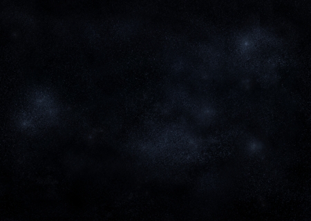 Night sky with stars and nebulaの写真素材