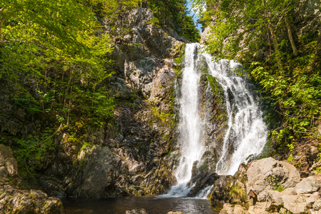 Third Vault Falls (Fundy National Park, New Brunswick, Canada)の写真素材