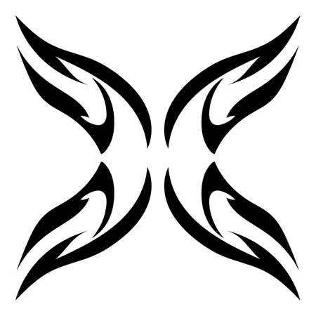 Ornament, decor or tattoo. print or design.の写真素材